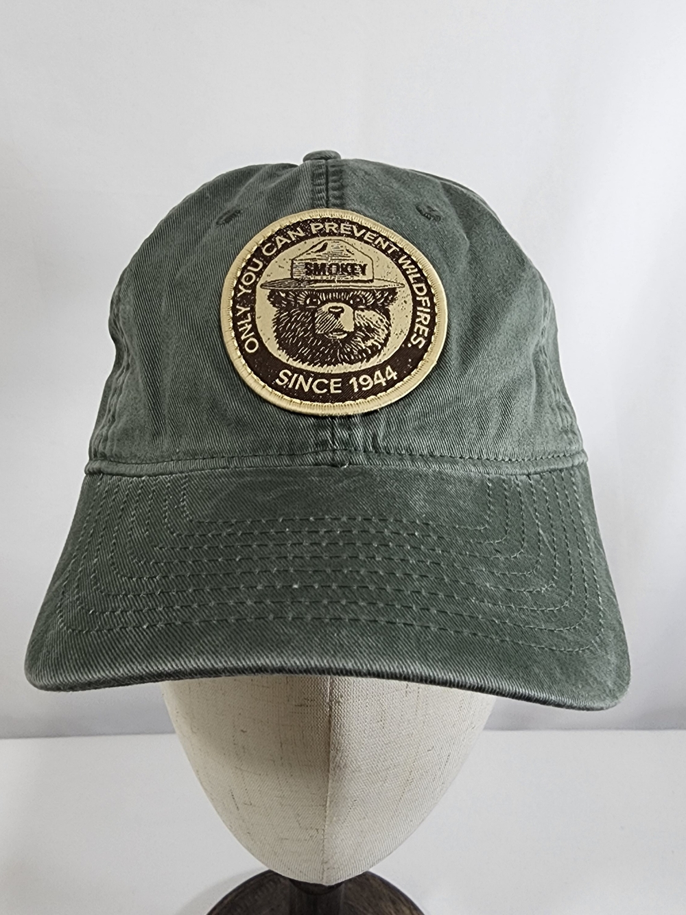 Smokey Bear 1944 Vintage Dad Cap – Unstructured Pigment-Dyed Cotton Baseball Hat